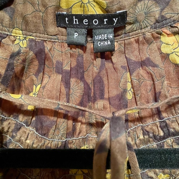THEORY Embellished Blouse - Picture 3 of 4